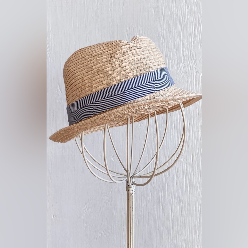 Baby Gap Straw Summer Sun Hat Fedora Size XS/S